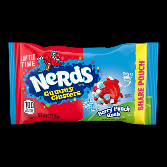 Nerds Gummy Clusters Berry Punch Rush 85g - Limited Edition