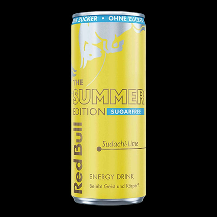 Red Bull Energy Drink Summer Edition Sudachi-Lime Sugarfree 250ml