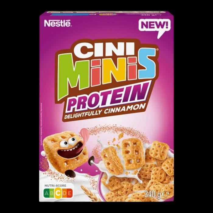 Nestle Cini Mini Delightfully Cinnamon Protein Cereal 340g