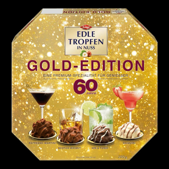 Trumpf Edle Tropfen in Nuss Gold-Edition 200g