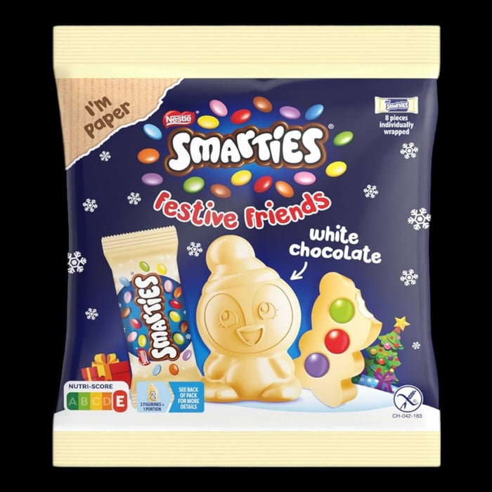 Smarties Festive Friends White 8er
