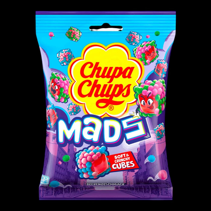 Chupa Chups Mads Berries 115g