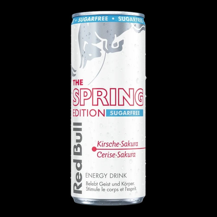 Red Bull Energy The Cherry Edition Kirsche-Sakura Sugarfree 250ml