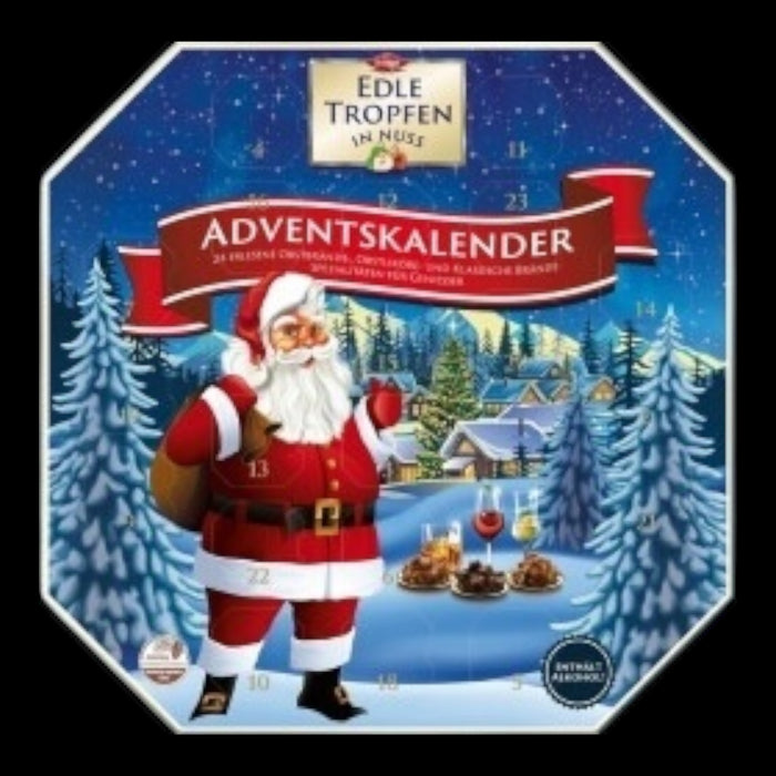 Trumpf Edle Tropfen in Nuss Adventskalender
