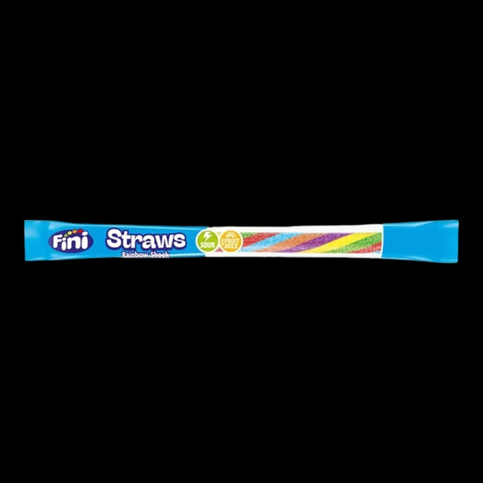 Fini Straws Rainbow Shock Sour 25g