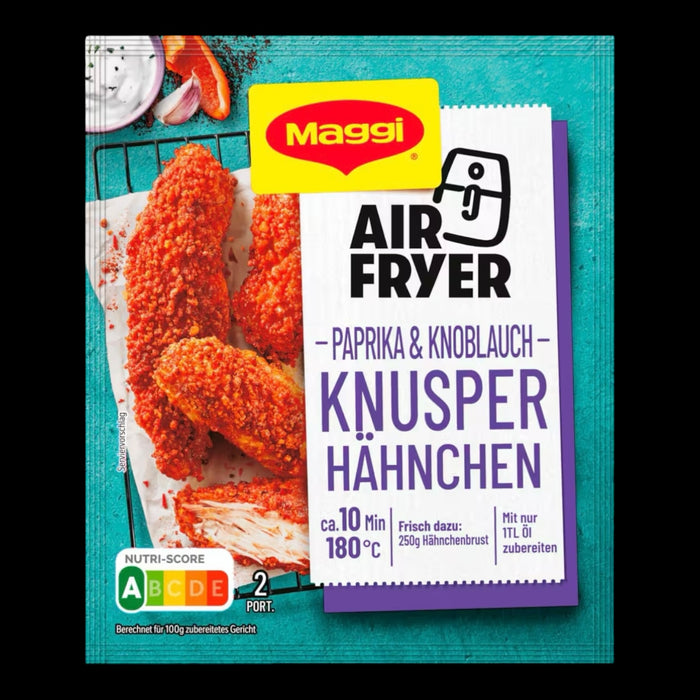MAGGI FIX Air Fryer Paprika & Knoblauch Knusperhähnchen 39g