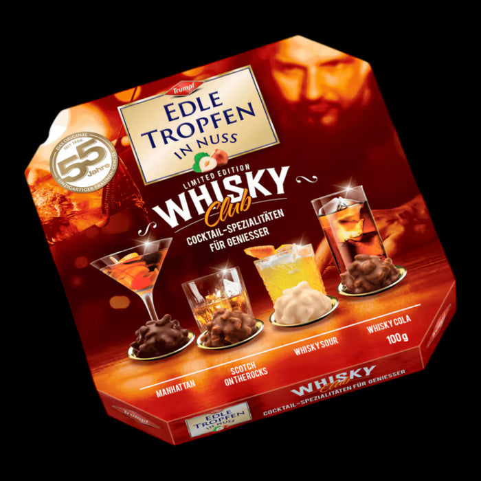 Trumpf Edle Tropfen in Nuss Whisky Club 100g