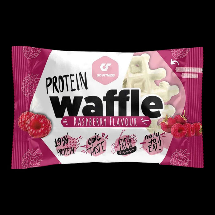 Go Fitness Protein Waffle Raspberry 50g