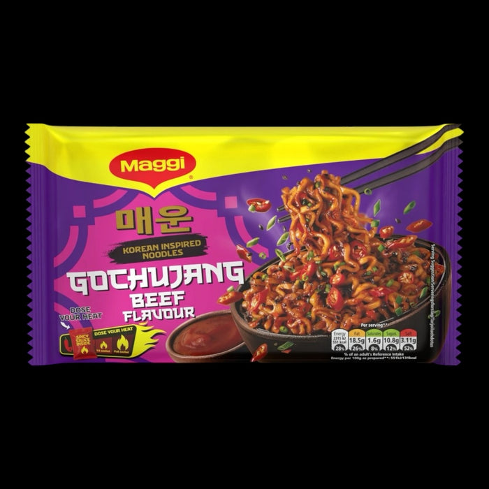 MAGGI Korean Noodles Fiery Gochujang Beef 130g