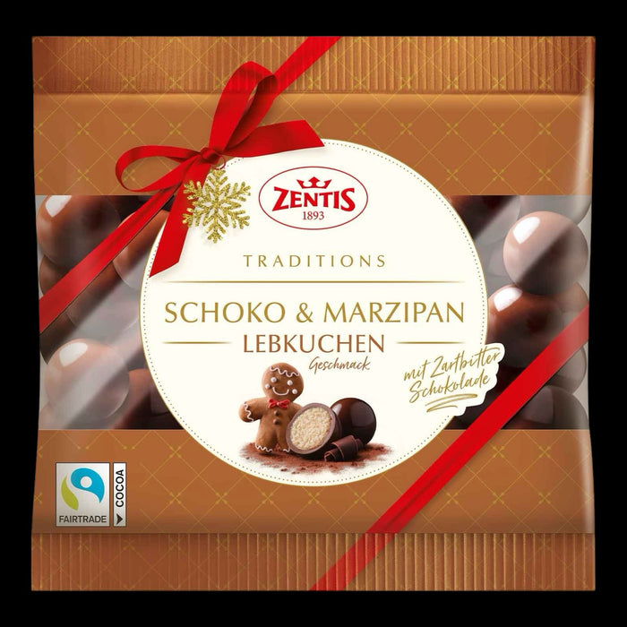 Zentis Marzipan Kugeln Schoko & Marzipan Lebkuchen 90g