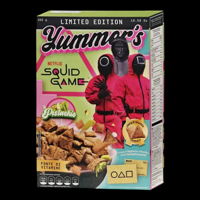 Yummers Squid Game Pistachio Cereal 300g MHD: 16.03.26