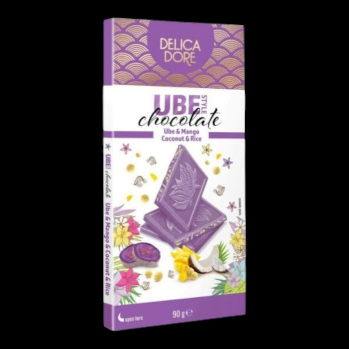 Delica Dore Ube Style Chocolate 90G