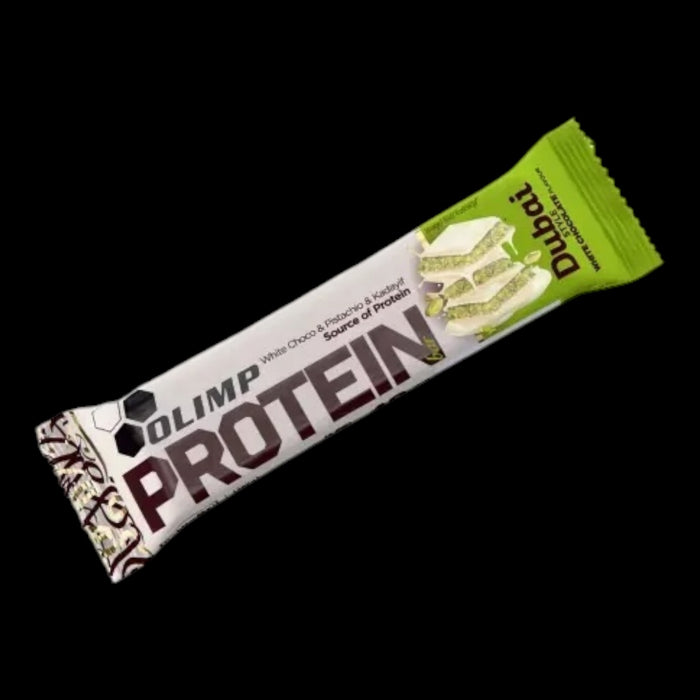 Olimp Protein Bar – White Choco & Pistachio & Kadayif (Dubai Style) 40g