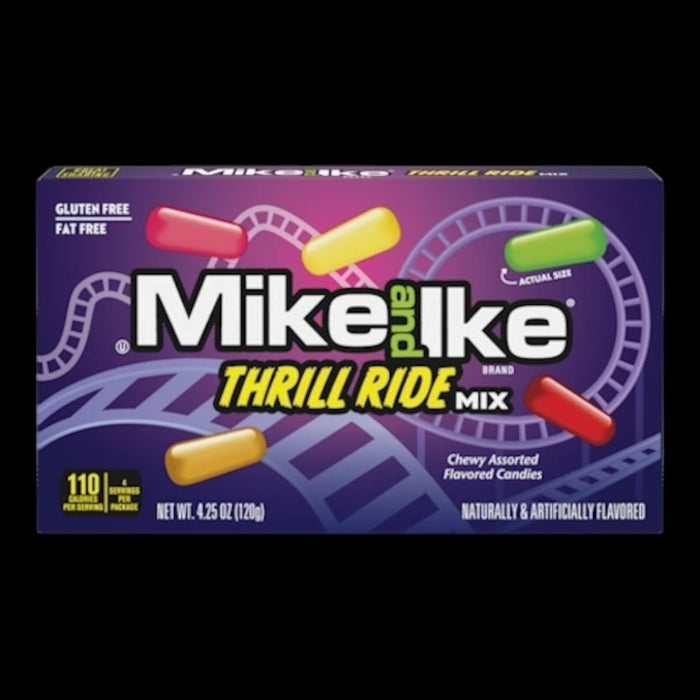 Mike & Ike Thrill Ride Mix Candy 120g