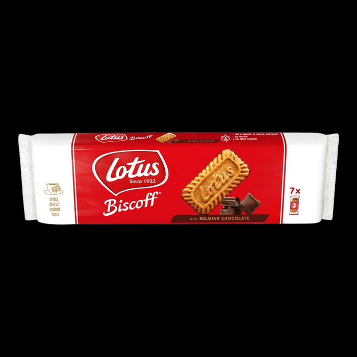 Lotus Biscoff mit Belgien Chocolate 6er