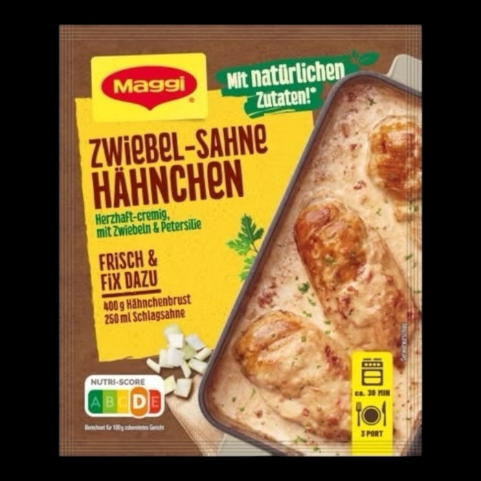 MAGGI Fix für Zwiebel-Sahne Hähnchen 26g