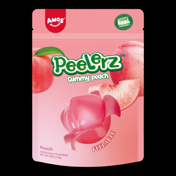 Amos Peelerz Gummy Peach 65g