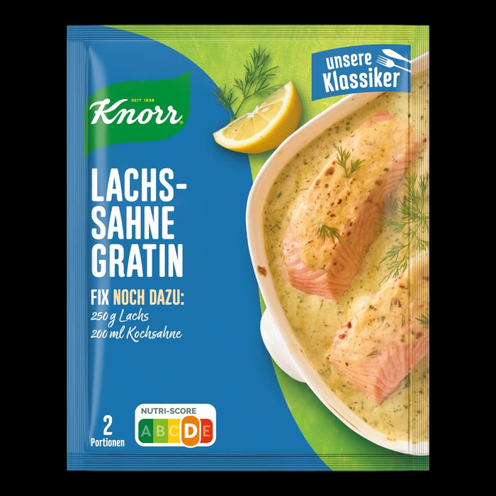 Knorr Fix Lachs-Sahne Gratin 28g