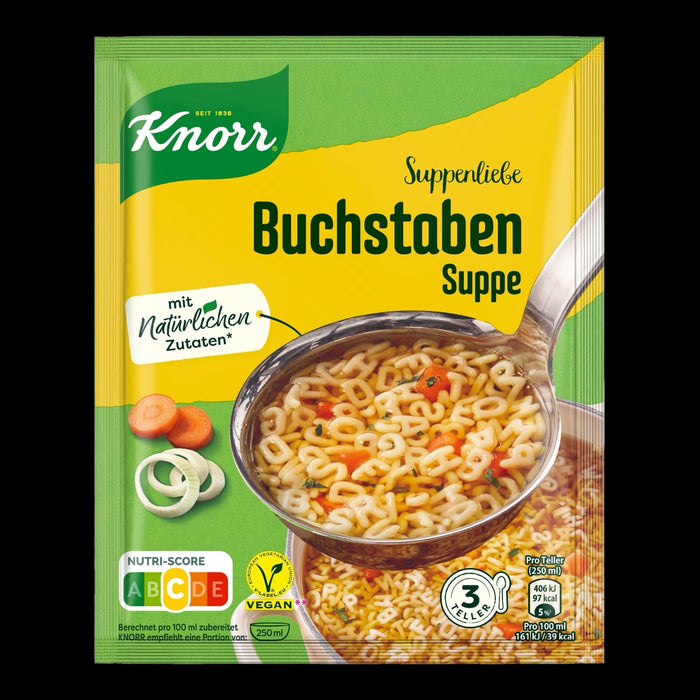 KNORR Buchstaben Suppe 750ml