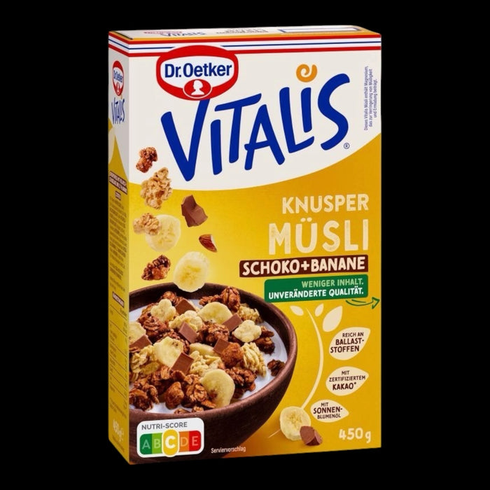 Vitalis Knusper Müsli Schoko+Banane 450g