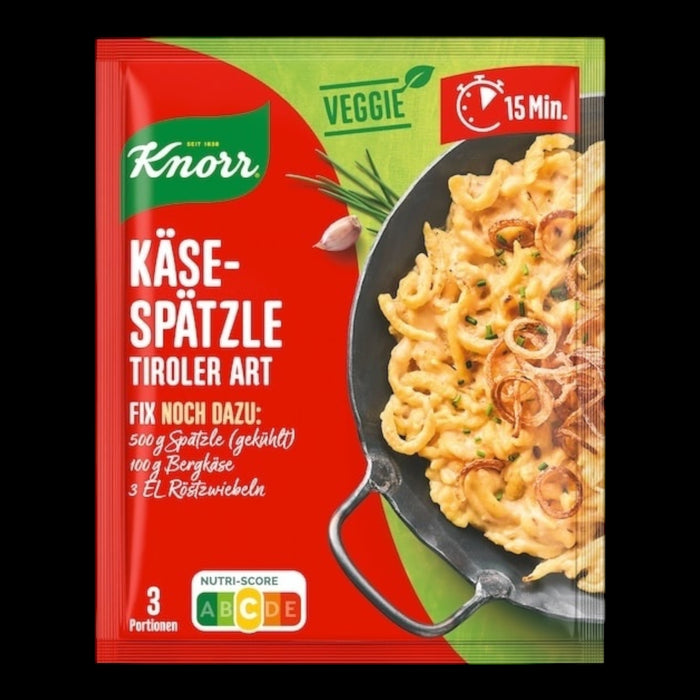 Knorr Fix Käse Spätzle Tiroler Art 32g