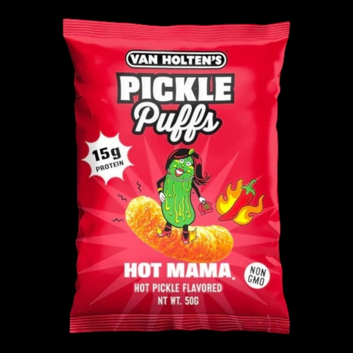 Van Holten's Pickle Puffed Snacks Hot Mama 90g