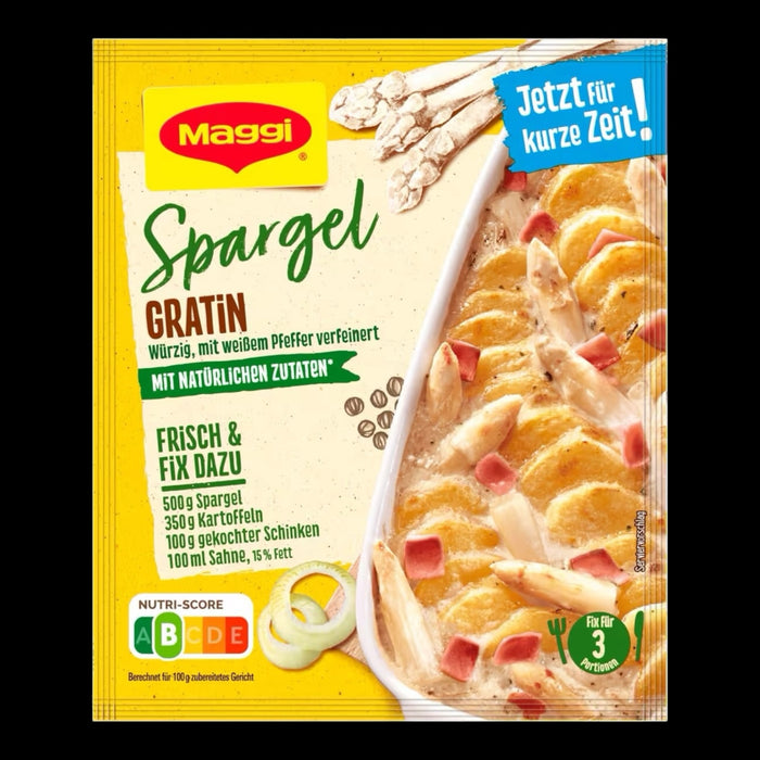 Maggi Idee für Spargel Gratin 43g