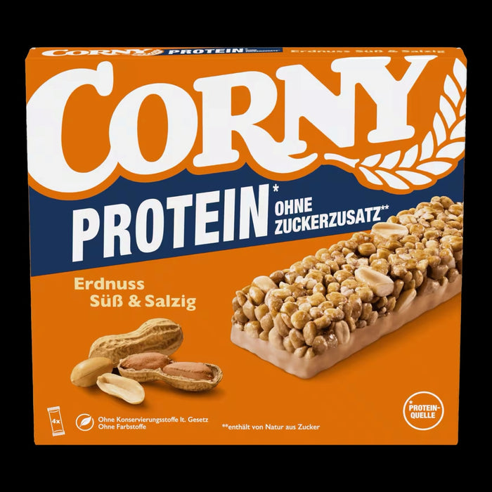 Corny Protein Erdnuss Süß & Salzig 4x25g