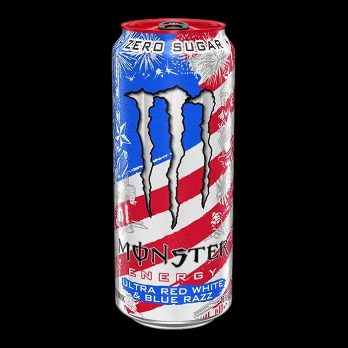 Monster Energy Ultra Red White & Blue Razz 473ml