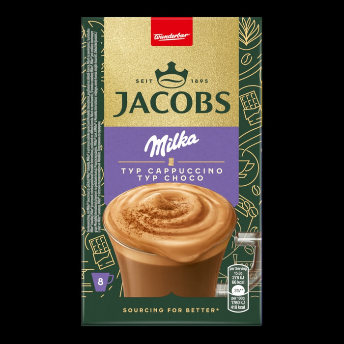 Jacobs Milka Choco Instant Cappuccino 8 St
