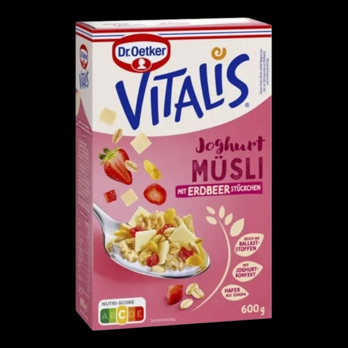 Vitalis Joghurt Müsli mit Erdbeerstückchen 600g