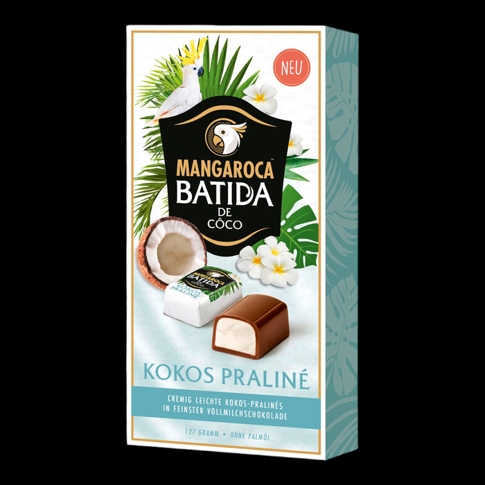 Mangaroca Batida de Côco Kokos Praliné 127g