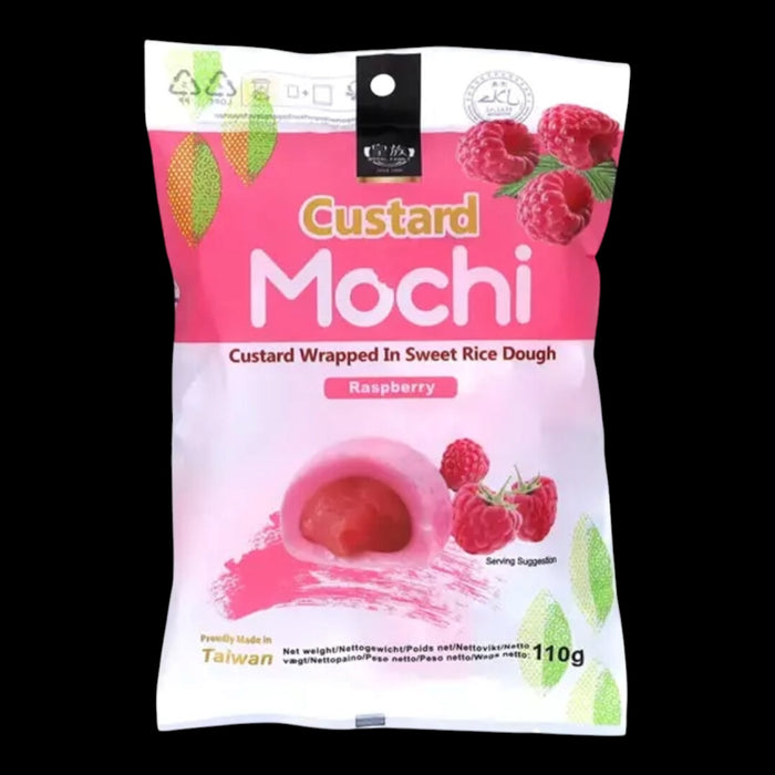 Royal Family Custard Mochi - Raspberry 110g
