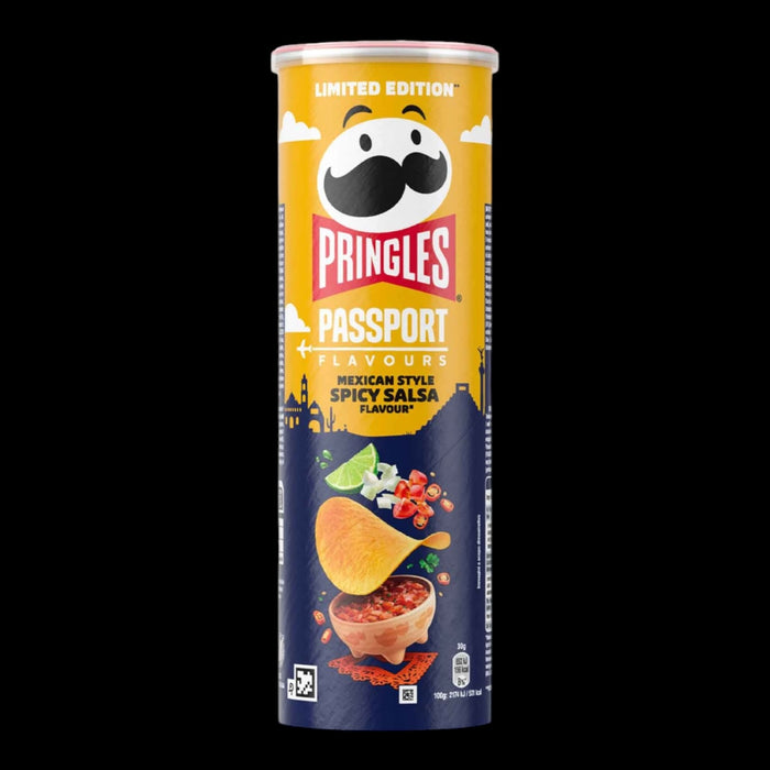 Pringles Passport Flavours Mexican Style Spicy Salsa 165g