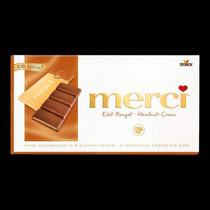 merci Tafelschokolade Edel-Nougat 112g