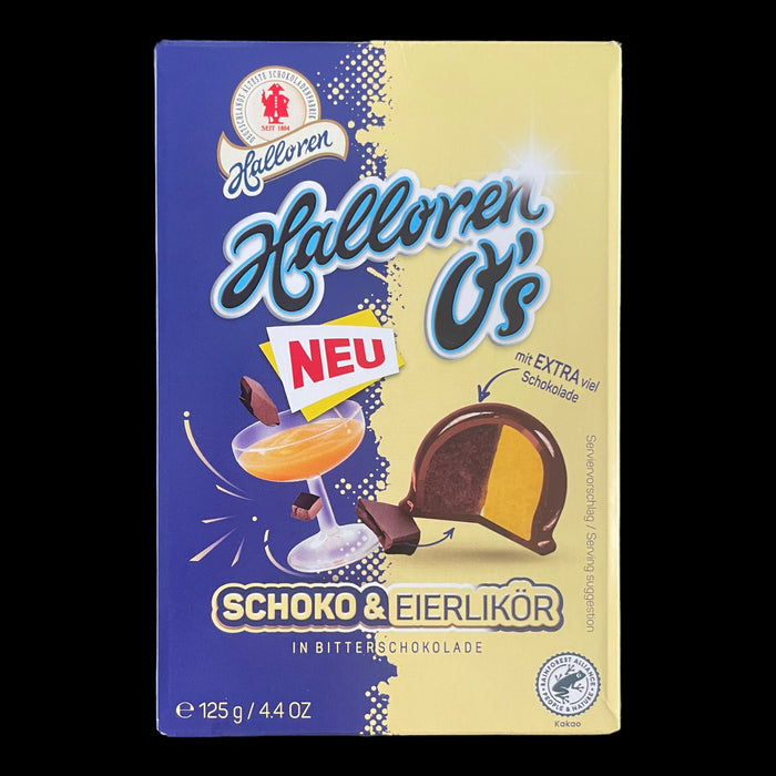 Halloren O's Schoko & Eierlikör 125g