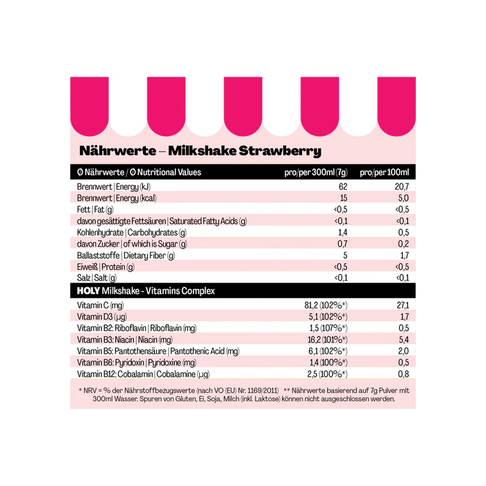 Holy Milkshake Erdbeere 1x0.5l