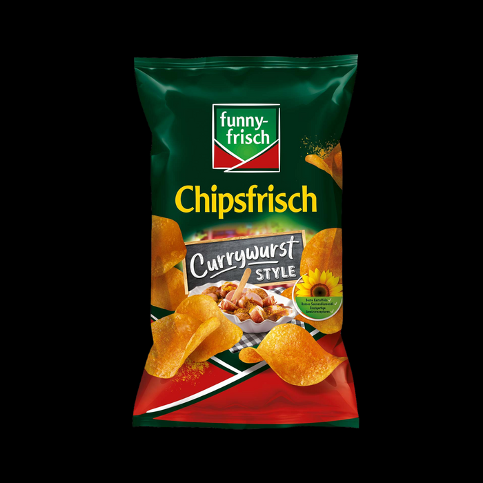 funny-frisch Chipsfrisch Currywurst Style 150g
