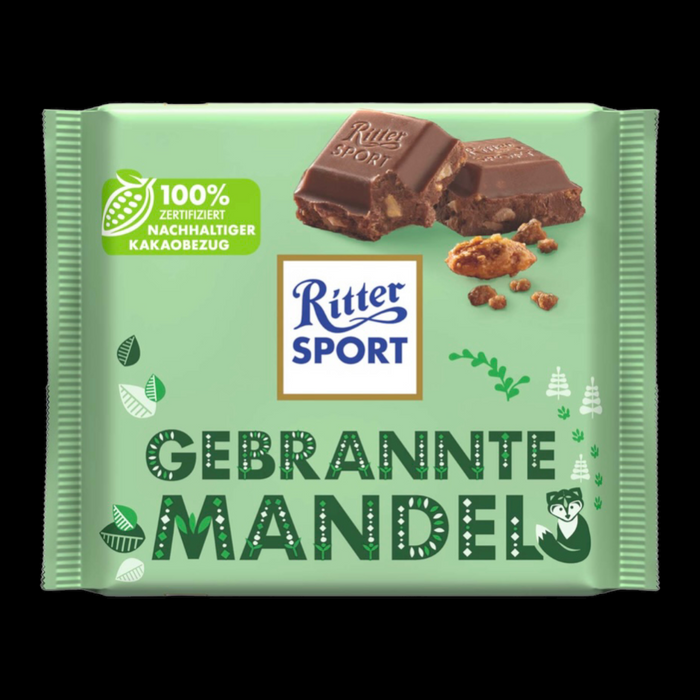 Ritter Sport Gebrannte Mandel 100g