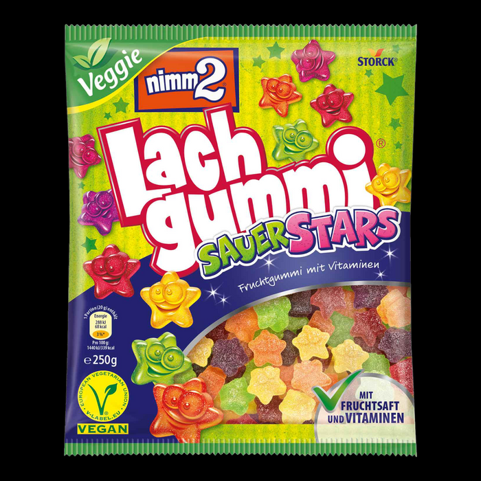 nimm2 Lachgummi SauerStars 250g