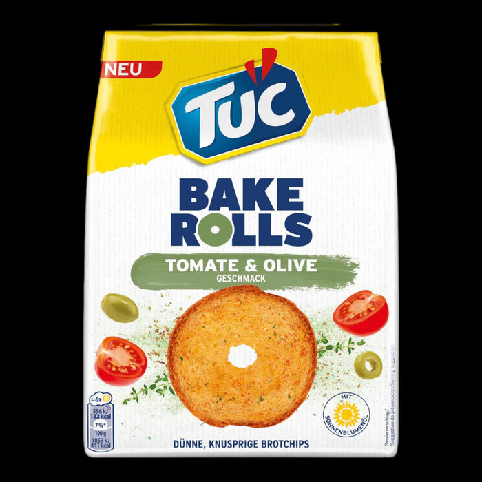 TUC Bake Rolls Tomate & Olive 150g