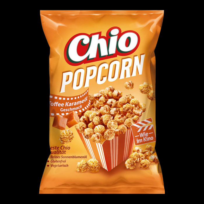 Chio Popcorn Toffee Karamell 120g