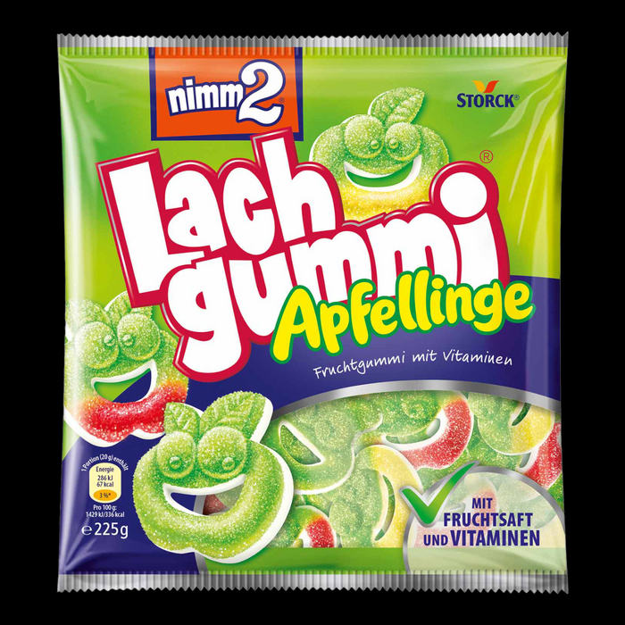 nimm2 Lachgummi Apfellinge 225g