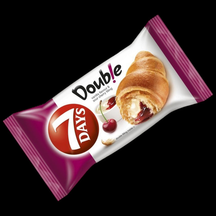 7Days Double Croissant Sauerkirsch & Vanille 60g