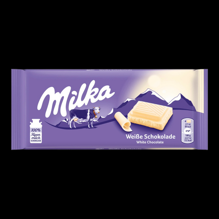 Milka Weisse Schokolade 100g